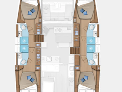 Location bateau Álimos pas cher Lagoon 46