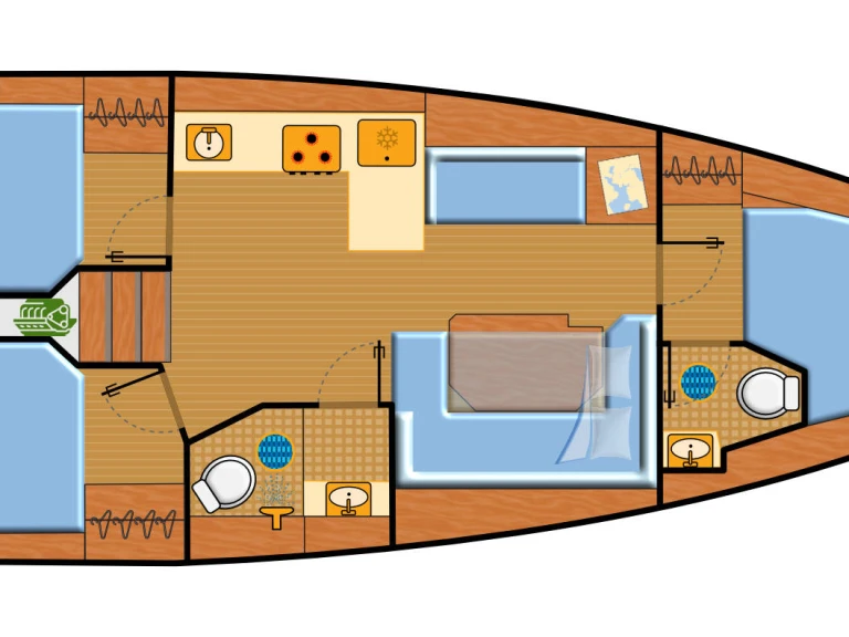 Bavaria Bavaria C38 a louer à Pula