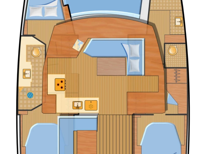 Catamaran à louer à Rogoznica au meilleur prix