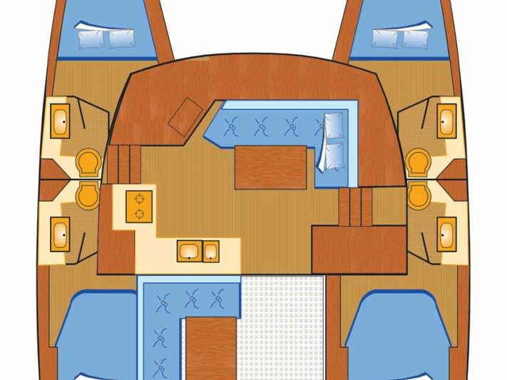 Fountaine Pajot Lucia 40 a louer à Rogoznica