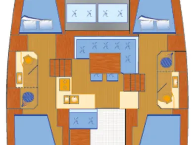 Location à Rogoznica - Lagoon Lagoon 40 sur SamBoat