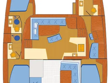 Location bateau Lagoon Lagoon 42 à Rogoznica sur Samboat