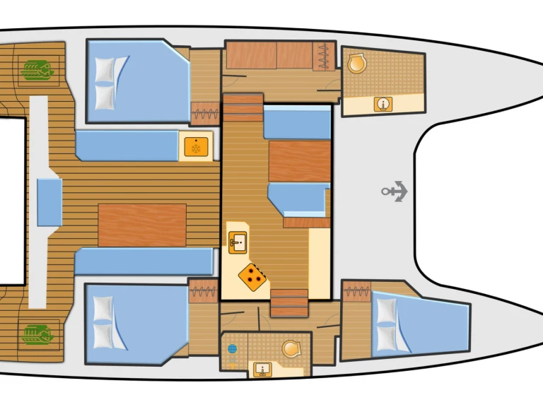 Louer Catamaran avec ou sans skipper Nautitech à Rogoznica