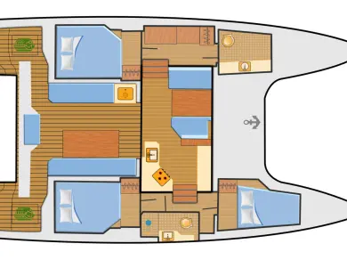Louer Catamaran avec ou sans skipper Nautitech à Rogoznica
