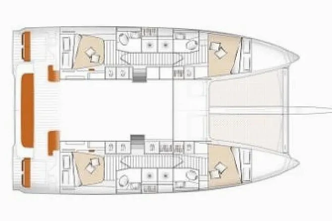 Location Catamaran à Ligia - Excess Excess 14