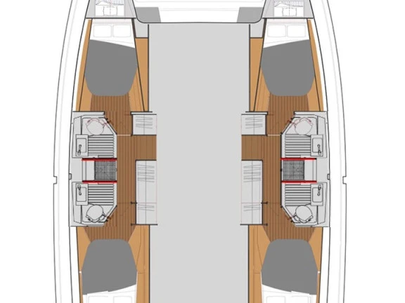 Location bateau Fountaine Pajot Astrea 42 à Lefkáda sur Samboat