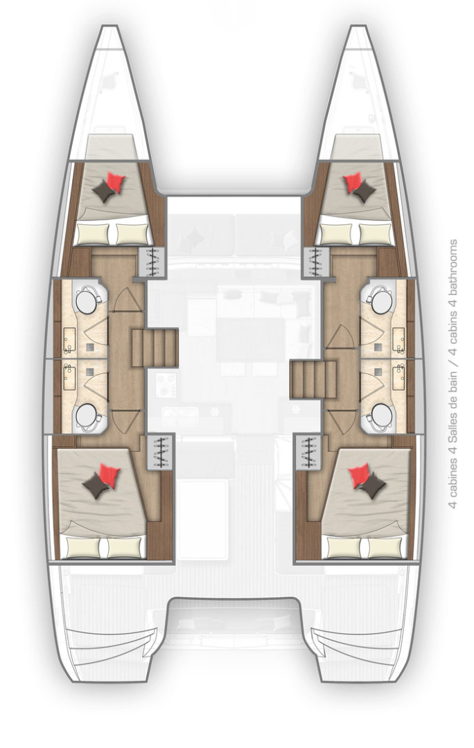 Location à Lefkáda - Lagoon Lagoon 40 sur SamBoat