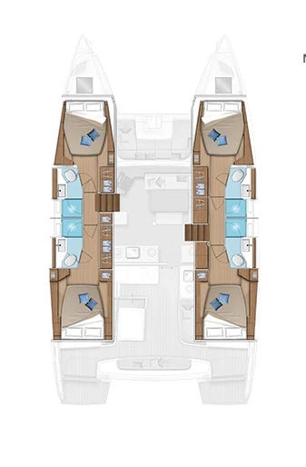 Location Catamaran Lagoon avec permis