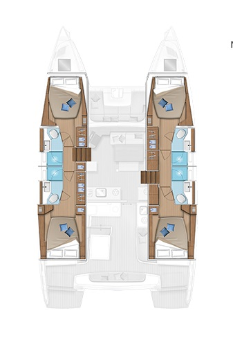 Location Catamaran Lagoon avec permis