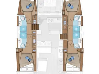Location Catamaran Lagoon avec permis