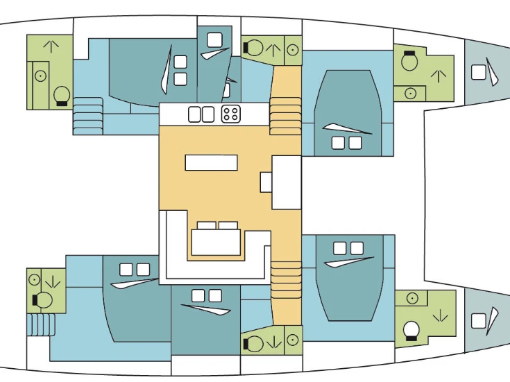 Louez un Lagoon Lagoon 52 F à Lefkáda