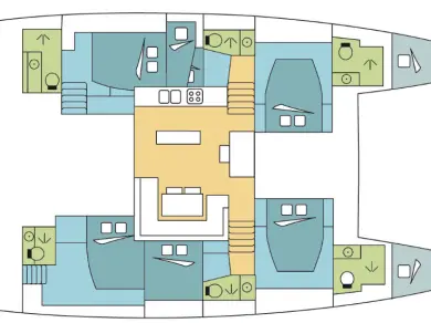 Louez un Lagoon Lagoon 52 F à Lefkáda