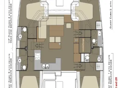 Location Catamaran à Primošten - Dufour Dufour Catamarans 48 Sail