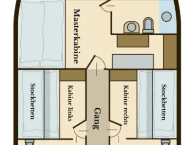 Louez un Custom Made Larus - 3 + 1 cab. à Pirovac
