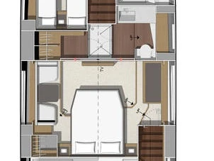 Jeanneau Prestige 520 Flybridge - 3 + 1 cab. a louer à Split