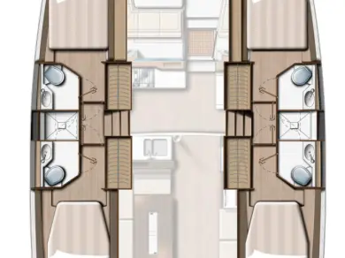 Location Catamaran à Rogoznica - Bali Bali 4.2