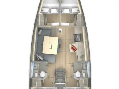 Location bateau Primošten pas cher Dufour 41