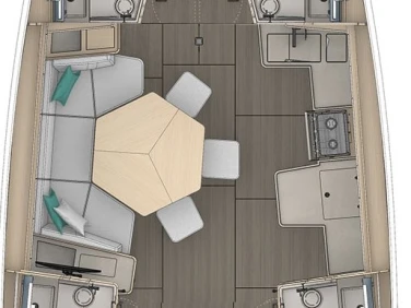 Location bateau Dufour Dufour 44 à Biograd na Moru sur Samboat