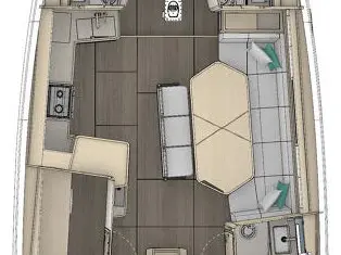 Location bateau Sukošan pas cher Dufour 48