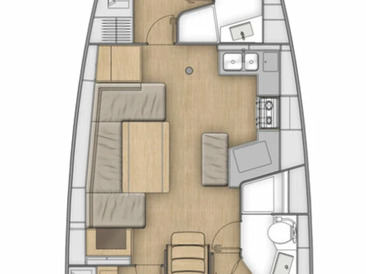 Location bateau Bénéteau Oceanis 40.1 à Pomer sur Samboat
