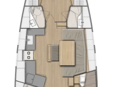 Louez un Bénéteau Oceanis 46.1 à Komolac