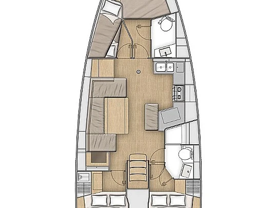 Location Voilier à Lefkáda - Bénéteau Oceanis 40.1