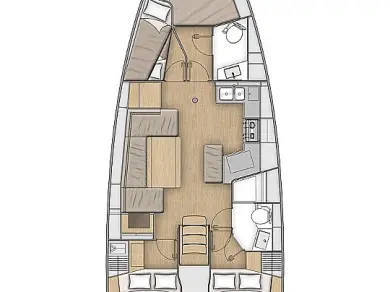 Location Voilier à Lefkáda - Bénéteau Oceanis 40.1