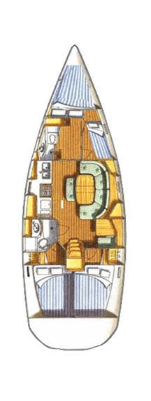 Location bateau Bénéteau Oceanis 411 Clipper à Álimos sur Samboat