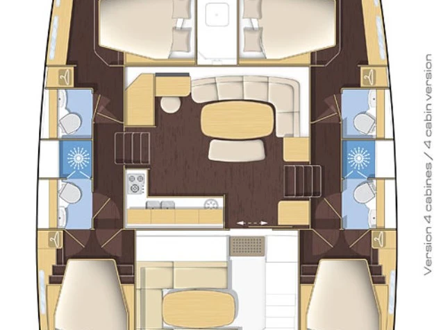 Location bateau Turgutreis pas cher Lagoon 421