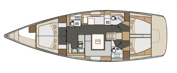 Elan Impression 50 a louer à Fethiye