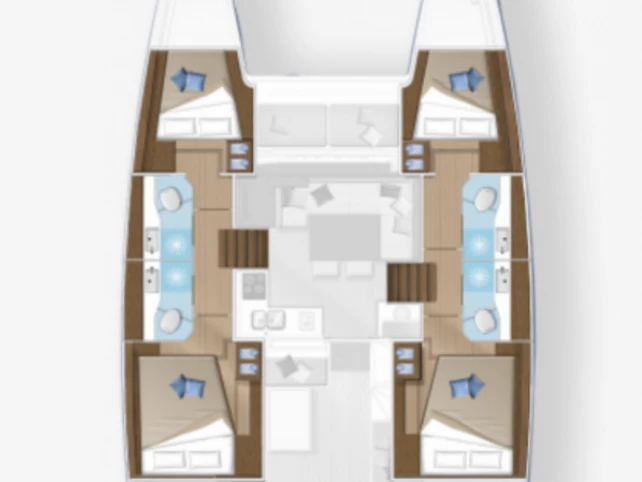 Location à Fethiye - Lagoon Lagoon 40 sur SamBoat