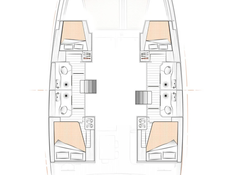 Catamaran à louer à Komolac au meilleur prix