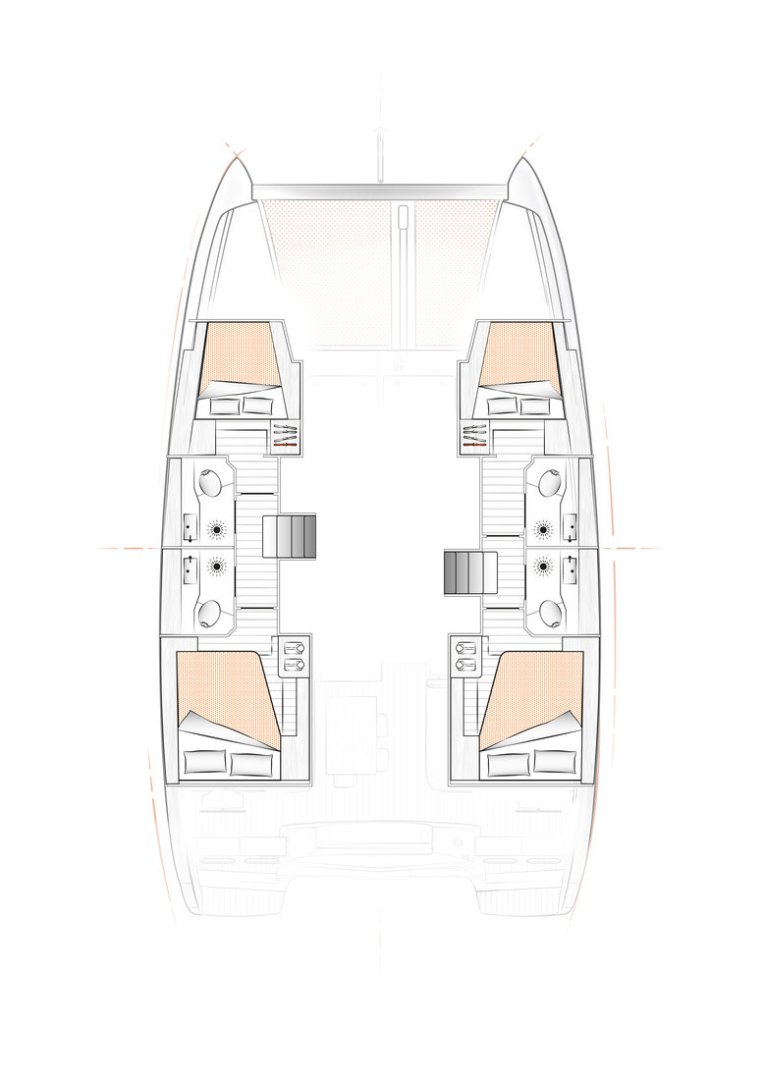 Catamaran à louer à Komolac au meilleur prix