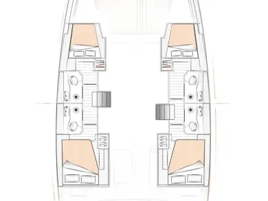 Catamaran à louer à Komolac au meilleur prix