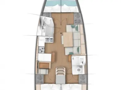 Location Voilier à Komolac - Jeanneau Sun Odyssey 440
