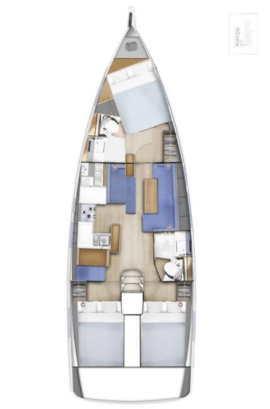 Location bateau Gouviá pas cher Sun Odyssey 410