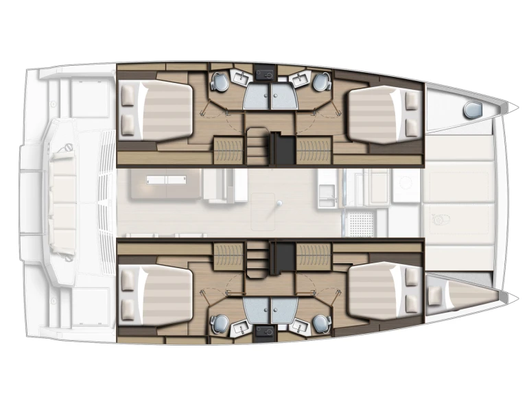 Location bateau Bali Bali 4.4 à Sibenik sur Samboat