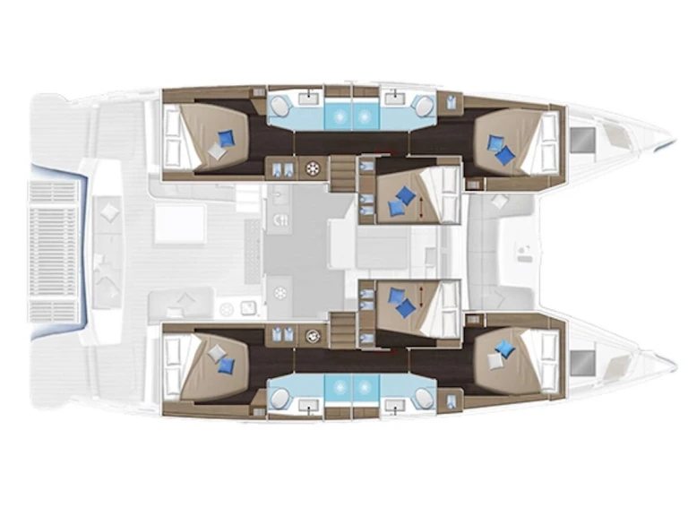 Louer Catamaran avec ou sans skipper Lagoon à Seget Donji