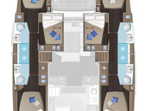 Location bateau Lagoon Lagoon 51 à Tromsø sur Samboat