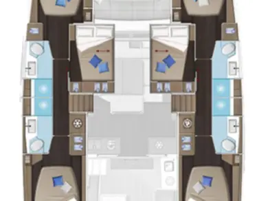 Location bateau Lagoon Lagoon 51 à Tromsø sur Samboat