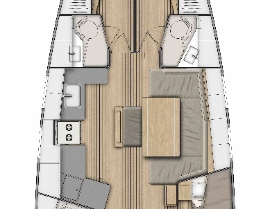 Bénéteau Oceanis 46.1 a louer à Rogač