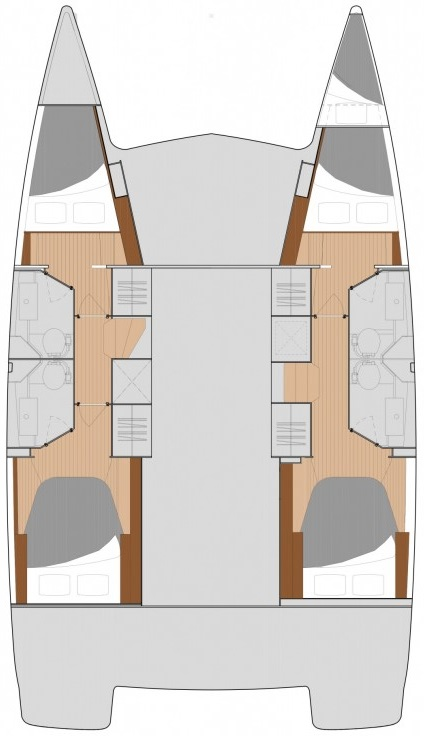 Location Catamaran à Fethiye - Fountaine Pajot Isla 40