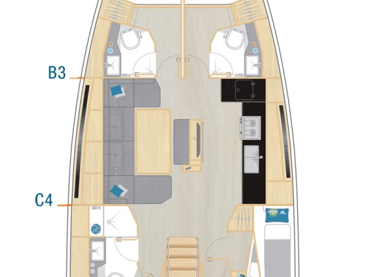 Louez un Hanse Hanse 460 à Fethiye