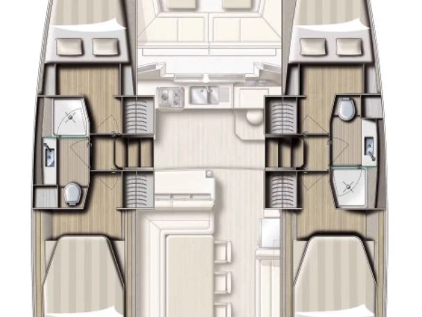 Location bateau Sibenik pas cher Bali 4.2