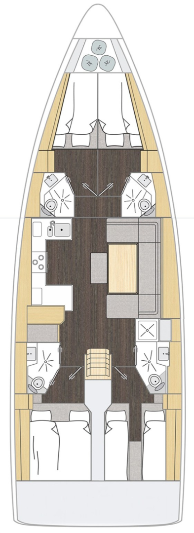 Louez un Bavaria Bavaria C46 à Fethiye
