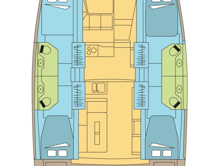 Louer Catamaran avec ou sans skipper Bali à Fethiye
