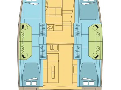 Louer Catamaran avec ou sans skipper Bali à Fethiye