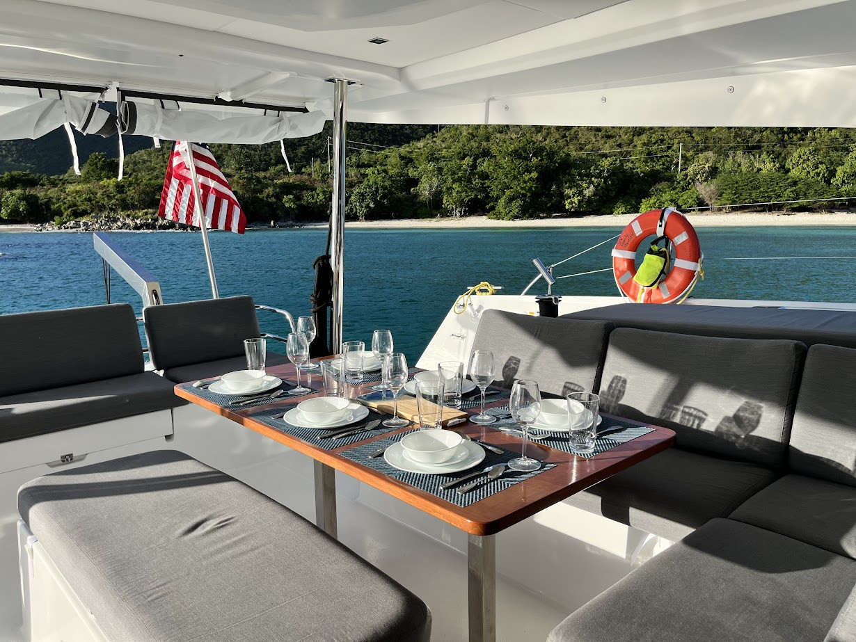 Fountaine Pajot Elba 45 eco solar catamaran charter in Tortola, Caribbean