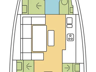 Location bateau Zaton pas cher Dufour 460 Grand Large