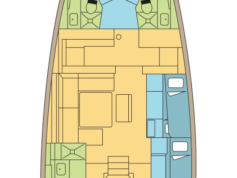 Location Voilier à Furnari - Dufour Dufour 530